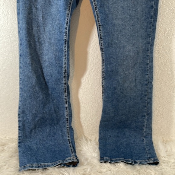FOREVER 21 PREMIUM Low Rise Slim Fit Bootcut Leg Denim Jeans Size 30 NEW - Picture 4 of 12